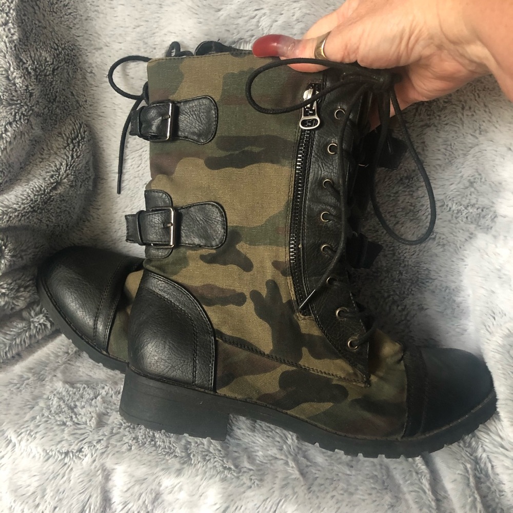 Combat Fashion boots